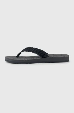 Femme O'Neill Tongs Et Chaussures|Tongs Et Chaussures-FemmesTongs fleuries | Noire