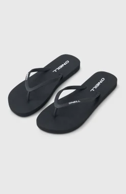 Femme O'Neill Tongs Et Chaussures|Tongs Et Chaussures-FemmesTongs Profile à petit logo| Noire