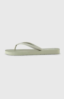 Femme O'Neill Tongs Et Chaussures|Tongs Et Chaussures-FemmesTongs Profile à petit logo| Vert