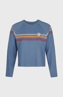 Femme O'Neill T-Shirts Et Tops|Protection Anti-Uv-FemmesT-shirt à manches longues O'Riginals| Bleu