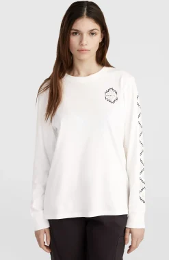 Femme O'Neill T-Shirts Et Tops|Protection Anti-Uv-FemmesT-shirt à manches longues| Blanc