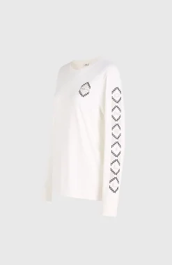 Femme O'Neill T-Shirts Et Tops|Protection Anti-Uv-FemmesT-shirt à manches longues| Blanc