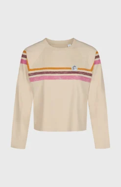 Femme O'Neill T-Shirts Et Tops|Protection Anti-Uv-FemmesT-shirt à manches longues O'Riginals| Beige