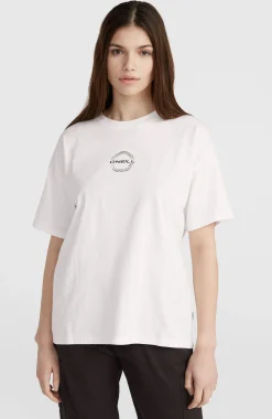 Femme O'Neill T-Shirts Et Tops|Protection Anti-Uv-FemmesT-shirt Back Graphic| Blanc