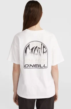 Femme O'Neill T-Shirts Et Tops|Protection Anti-Uv-FemmesT-shirt Back Graphic| Blanc