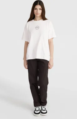 Femme O'Neill T-Shirts Et Tops|Protection Anti-Uv-FemmesT-shirt Back Graphic| Blanc