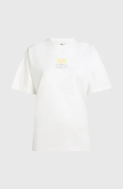 Femme O'Neill T-Shirts Et Tops|Protection Anti-Uv-FemmesT-shirt Beach Vintage| Blanc