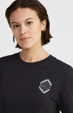 Femme O'Neill T-Shirts Et Tops|Protection Anti-Uv-FemmesT-shirt Chest Graphic| Noire
