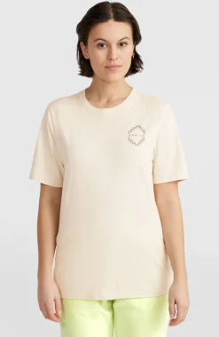 Femme O'Neill T-Shirts Et Tops|Protection Anti-Uv-FemmesT-shirt Chest Graphic| Beige