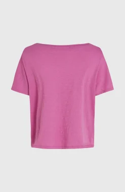 Femme O'Neill T-Shirts Et Tops|Protection Anti-Uv-FemmesT-shirt Essentials Script Scoop Neck| Violet