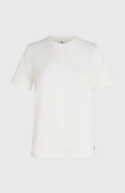 Femme O'Neill T-Shirts Et Tops|Protection Anti-Uv-FemmesT-shirt Essentials Script| Blanc