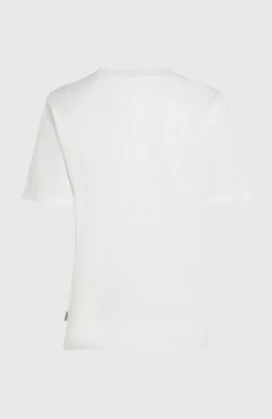 Femme O'Neill T-Shirts Et Tops|Protection Anti-Uv-FemmesT-shirt Essentials Script| Blanc