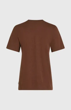 Femme O'Neill T-Shirts Et Tops|Protection Anti-Uv-FemmesT-shirt Essentials Script| Brun