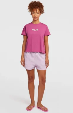 Femme O'Neill T-Shirts Et Tops|Protection Anti-Uv-FemmesT-shirt Essentials Script| Violet