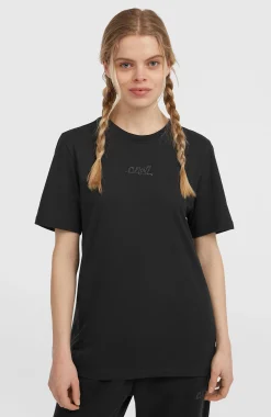 Femme O'Neill T-Shirts Et Tops|Protection Anti-Uv-FemmesT-shirt Essentials Script| Noire