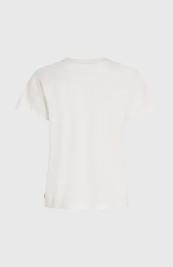 Femme O'Neill T-Shirts Et Tops|Protection Anti-Uv-FemmesT-shirt Essentials Script| Blanc