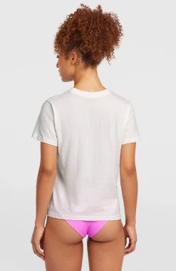 Femme O'Neill T-Shirts Et Tops|Protection Anti-Uv-FemmesT-shirt Essentials Script| Blanc