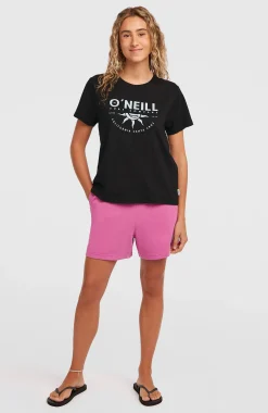Femme O'Neill T-Shirts Et Tops|Protection Anti-Uv-FemmesT-shirt Front Print| Noire