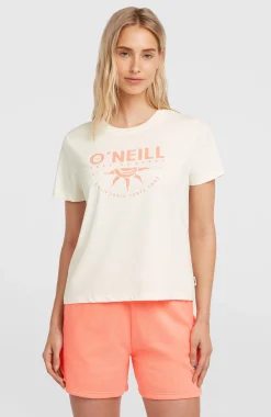 Femme O'Neill T-Shirts Et Tops|Protection Anti-Uv-FemmesT-shirt Front Print| Blanc