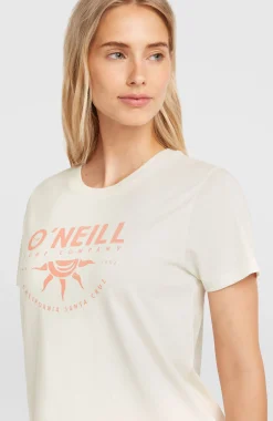Femme O'Neill T-Shirts Et Tops|Protection Anti-Uv-FemmesT-shirt Front Print| Blanc