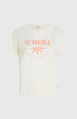 Femme O'Neill T-Shirts Et Tops|Protection Anti-Uv-FemmesT-shirt Front Print| Blanc