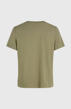 Femme O'Neill T-Shirts Et Tops|Protection Anti-Uv-FemmesT-shirt Front Print| Vert