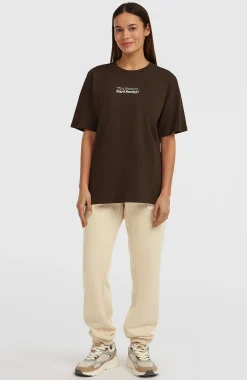 Femme O'Neill T-Shirts Et Tops|Protection Anti-Uv-FemmesT-shirt Future Surf Society| Brun