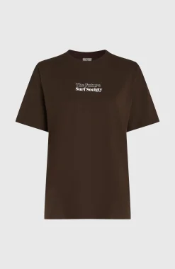 Femme O'Neill T-Shirts Et Tops|Protection Anti-Uv-FemmesT-shirt Future Surf Society| Brun