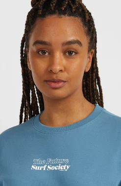 Femme O'Neill T-Shirts Et Tops|Protection Anti-Uv-FemmesT-shirt Future Surf Society| Bleu