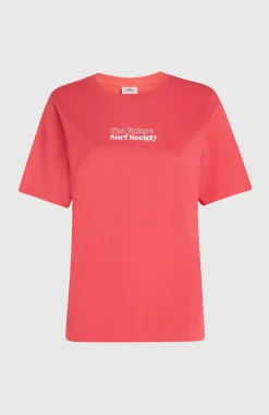 Femme O'Neill T-Shirts Et Tops|Protection Anti-Uv-FemmesT-shirt Future Surf Society| Rose