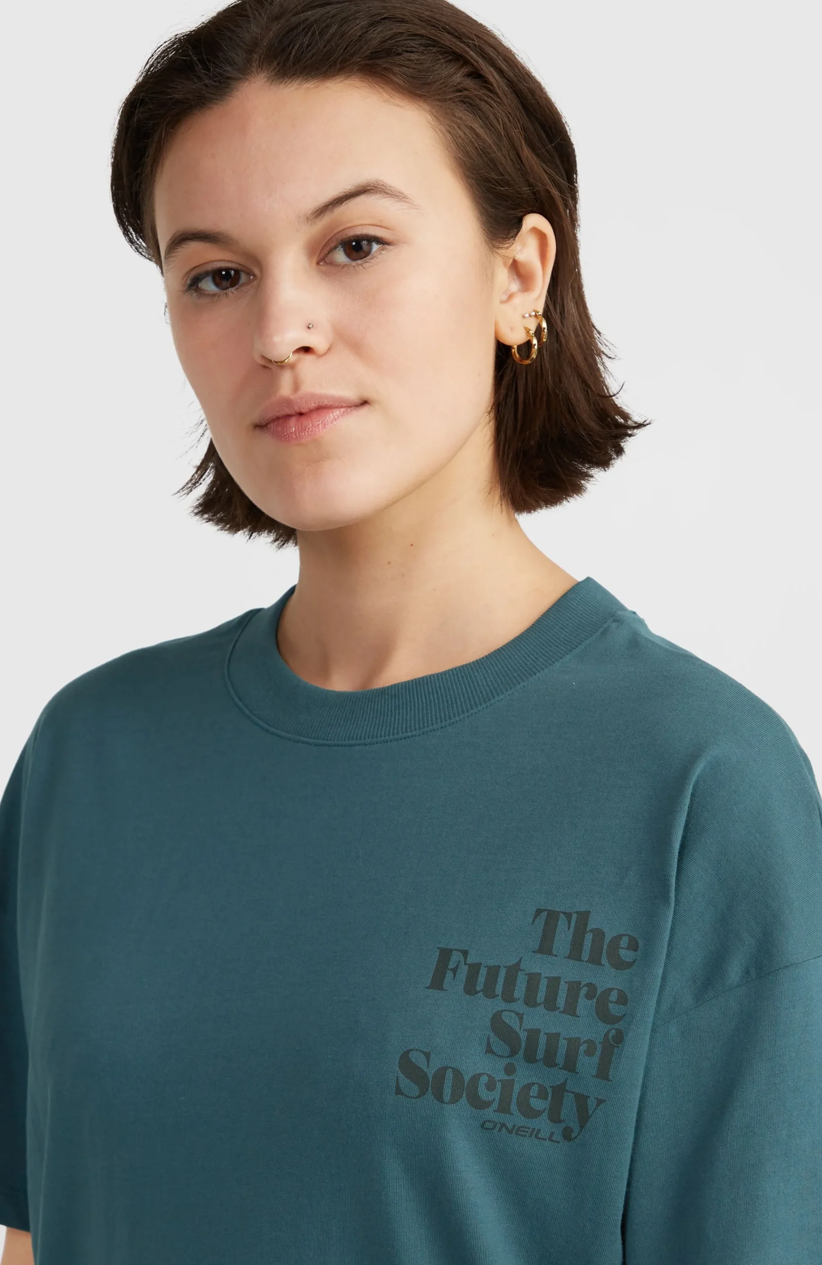 Femme O'Neill T-Shirts Et Tops|Protection Anti-Uv-FemmesT-shirt Future Surf Society| Bleu