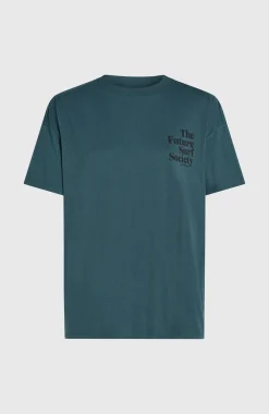 Femme O'Neill T-Shirts Et Tops|Protection Anti-Uv-FemmesT-shirt Future Surf Society| Bleu
