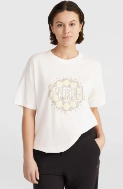 Femme O'Neill T-Shirts Et Tops|Protection Anti-Uv-FemmesT-shirt Graphic| Blanc