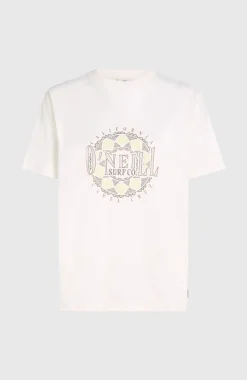 Femme O'Neill T-Shirts Et Tops|Protection Anti-Uv-FemmesT-shirt Graphic| Blanc