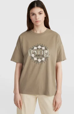 Femme O'Neill T-Shirts Et Tops|Protection Anti-Uv-FemmesT-shirt Graphic| Brun