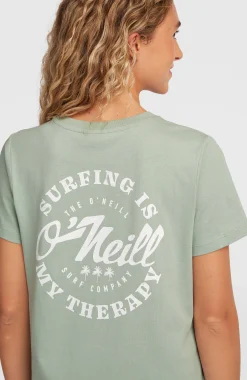 Femme O'Neill T-Shirts Et Tops|Protection Anti-Uv-FemmesT-shirt Graphic| Vert