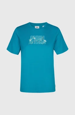 Femme O'Neill T-Shirts Et Tops|Protection Anti-Uv-FemmesT-shirt Graphic| Bleu