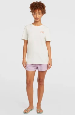 Femme O'Neill T-Shirts Et Tops|Protection Anti-Uv-FemmesT-shirt Graphic| Blanc