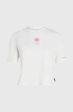 Femme O'Neill T-Shirts Et Tops|Sport-FemmesT-shirt Hybrid Polygiene UPF 50+| Blanc