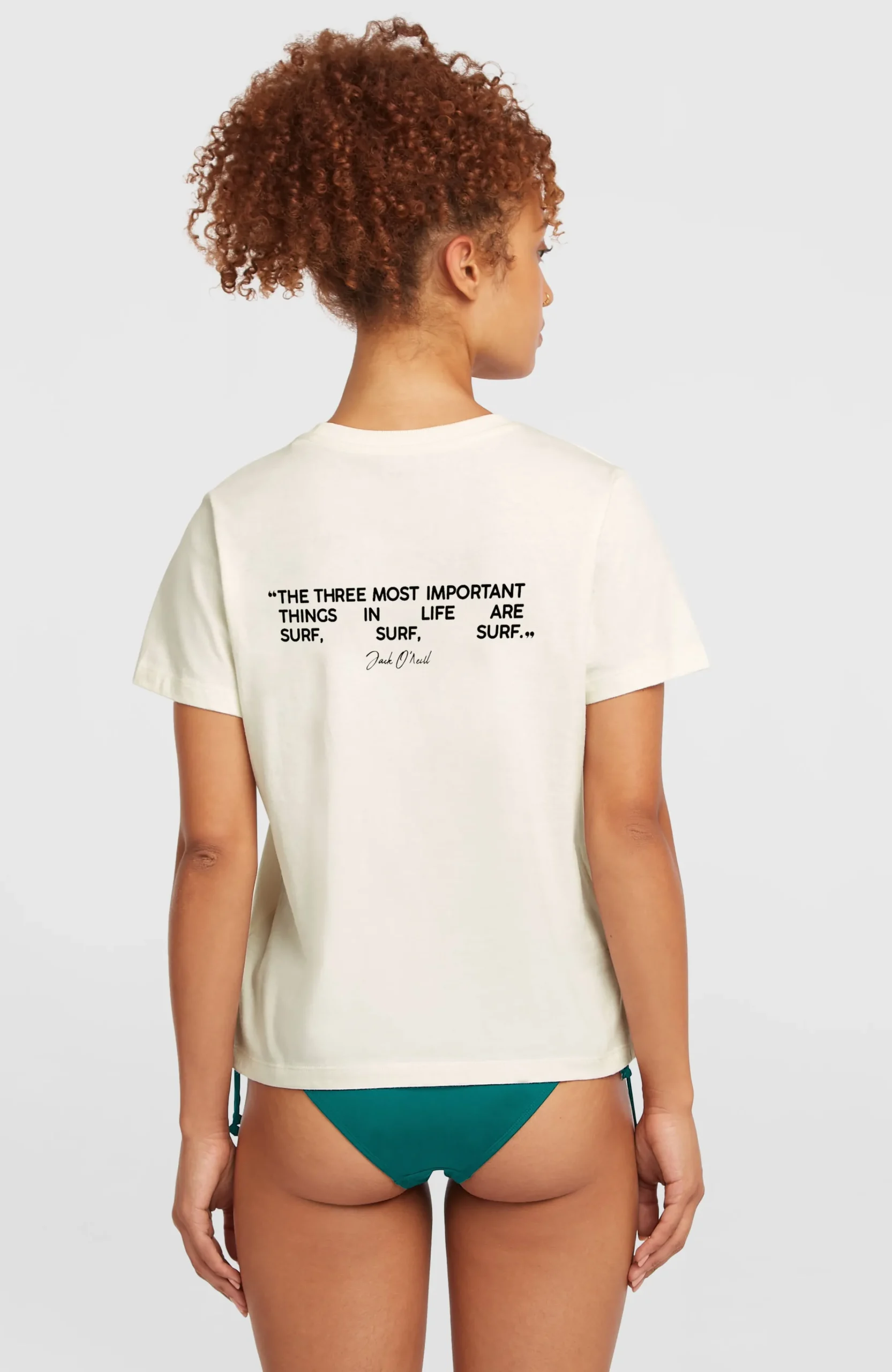 Femme O'Neill T-Shirts Et Tops|Sport-FemmesT-shirt Polygiene Cotton Graphic| Blanc