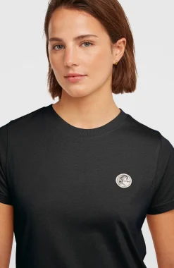 Femme O'Neill T-Shirts Et Tops|Protection Anti-Uv-FemmesT-shirt O'Riginals Badge| Noire
