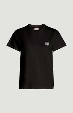 Femme O'Neill T-Shirts Et Tops|Protection Anti-Uv-FemmesT-shirt O'Riginals Badge| Noire