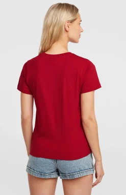 Femme O'Neill T-Shirts Et Tops|Protection Anti-Uv-FemmesT-shirt O'Riginals Badge| Rouge