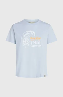 Femme O'Neill T-Shirts Et Tops|Protection Anti-Uv-FemmesT-shirt O'Riginals Circle Surfer| Bleu