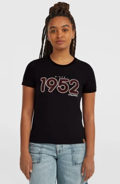 Femme O'Neill T-Shirts Et Tops|Protection Anti-Uv-FemmesT-shirt O'Riginals 1952| Noire