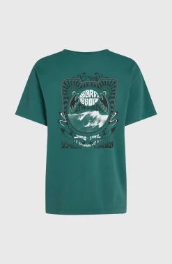 Femme O'Neill T-Shirts Et Tops|Protection Anti-Uv-FemmesT-shirt O'Riginals Vintage Graphic| Vert