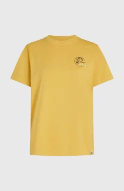 Femme O'Neill T-Shirts Et Tops|Protection Anti-Uv-FemmesT-shirt O'Riginals Vintage Graphic| Jaune