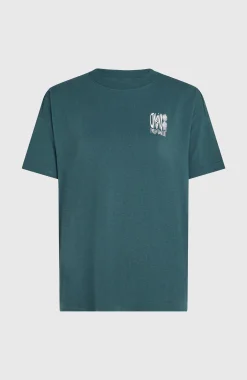 Femme O'Neill T-Shirts Et Tops|Protection Anti-Uv-FemmesT-shirt oversize Surf Heroes| Bleu