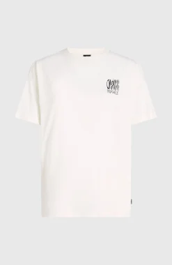 Femme O'Neill T-Shirts Et Tops|Protection Anti-Uv-FemmesT-shirt oversize Surf Heroes| Blanc