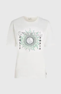 Femme O'Neill T-Shirts Et Tops|Protection Anti-Uv-FemmesT-shirt Summer Must Haves Graphic| Blanc